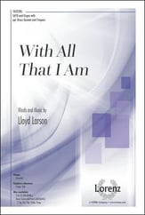 With All That I Am SATB choral sheet music cover